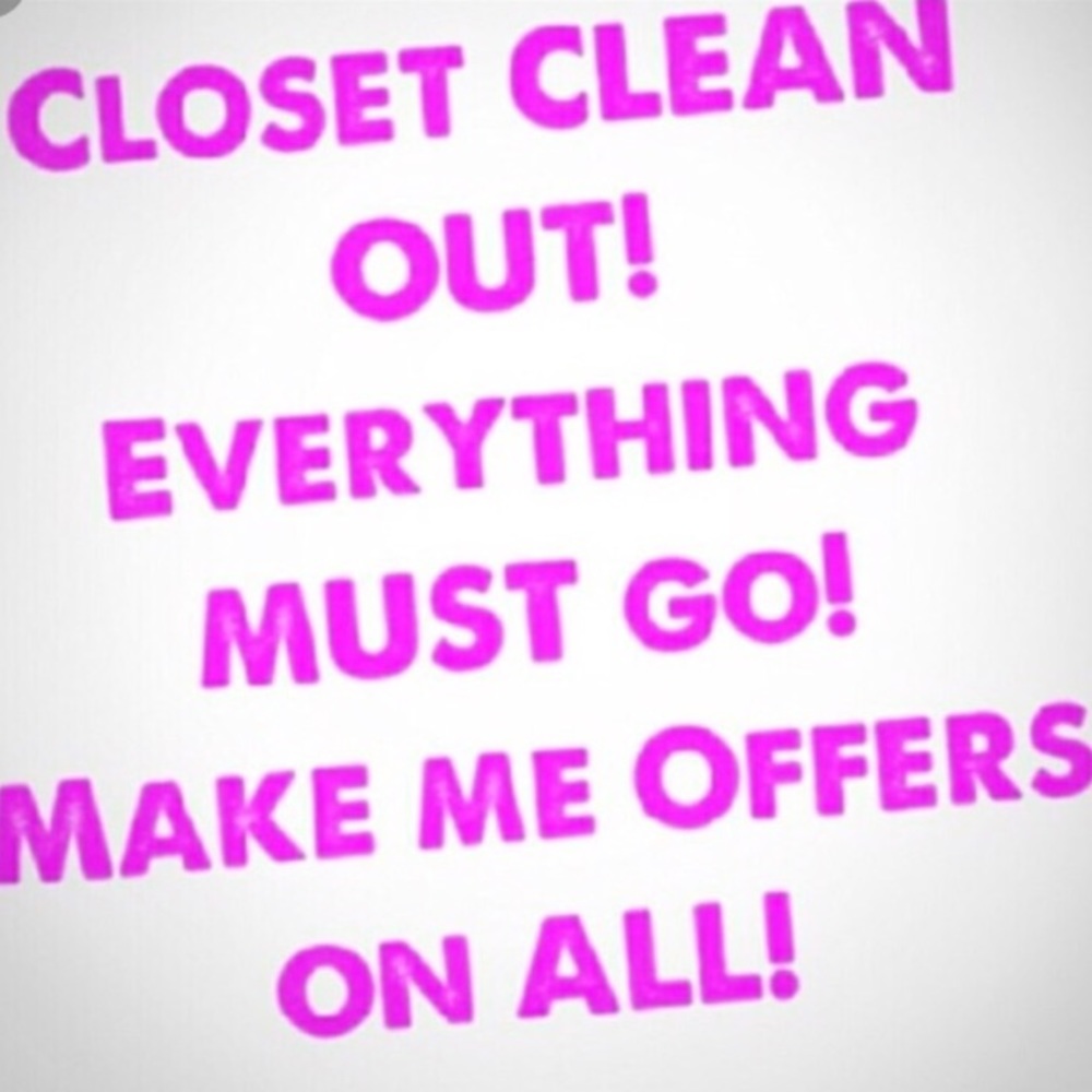 Cleaning out closet